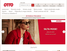 Tablet Screenshot of otto-latvia.com
